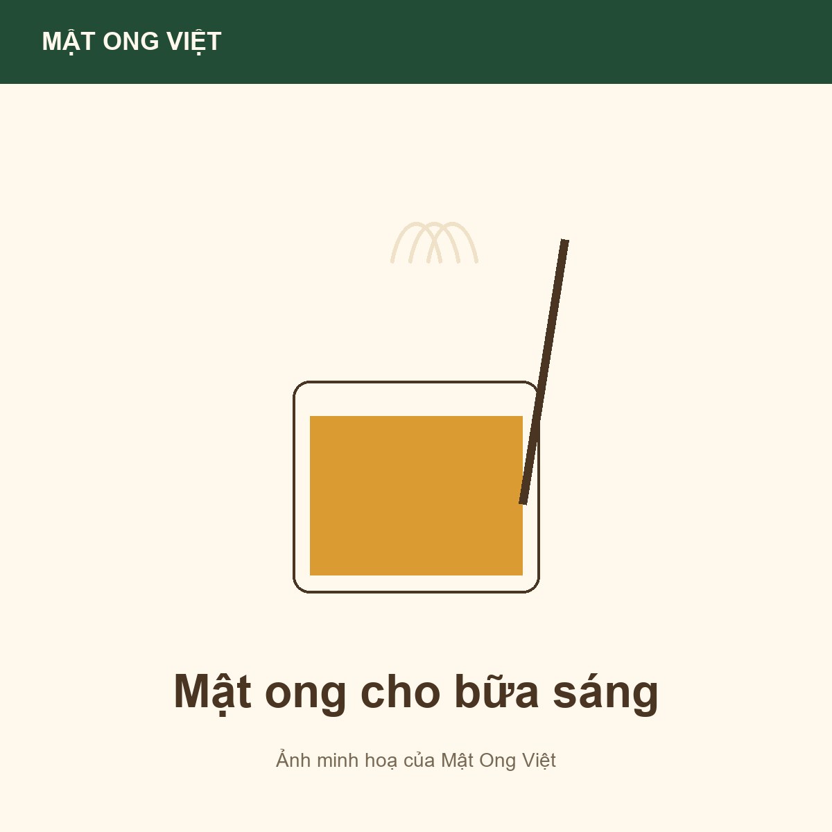 Mật ong cho bữa sáng: 6 cách dùng nhanh gọn — ảnh bìa minh hoạ do Mật Ong Việt dựng, đúng chủ đề bài viết