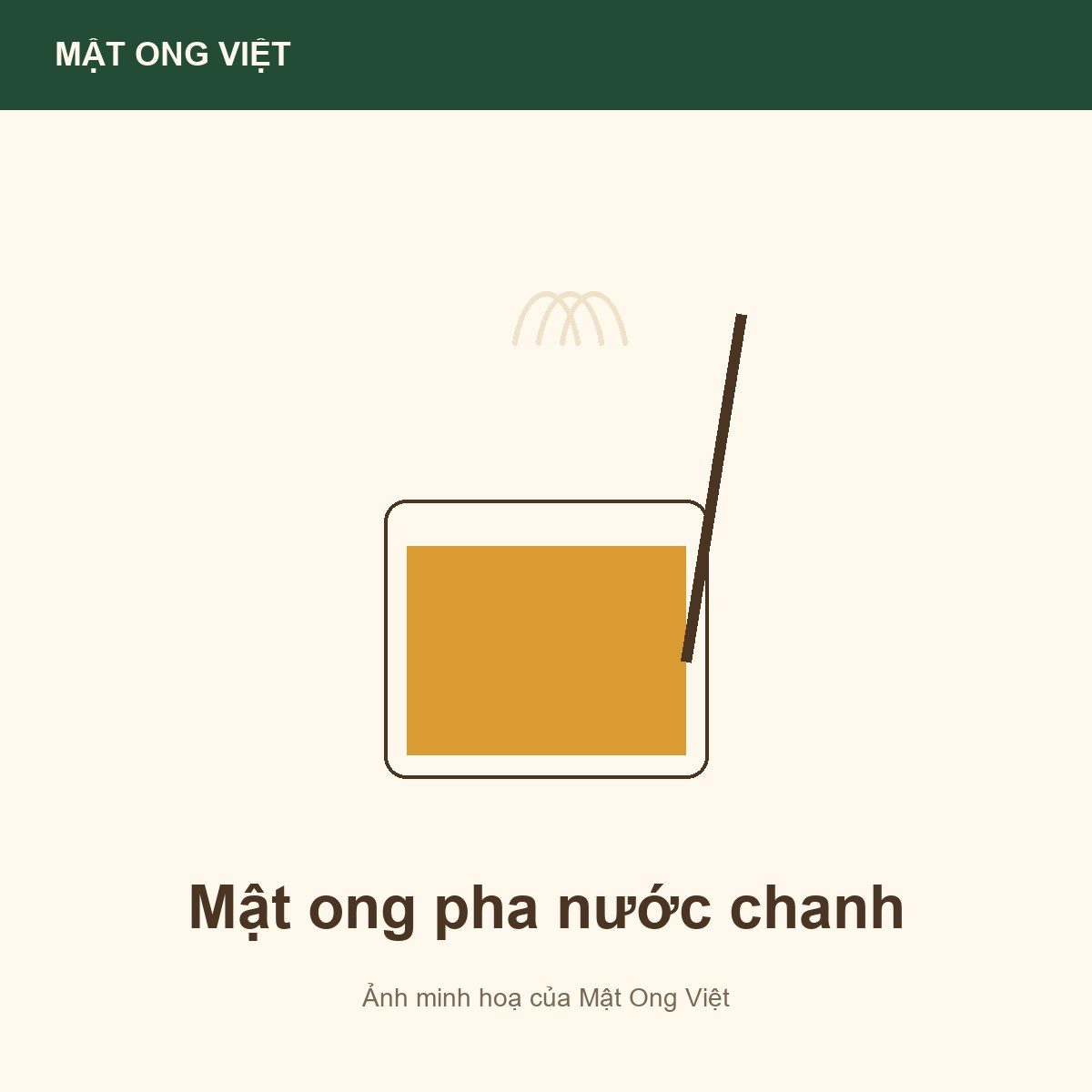 Mật ong pha nước chanh: cách pha, nhiệt độ và lưu ý — ảnh bìa minh hoạ do Mật Ong Việt dựng, đúng chủ đề bài viết